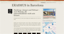 Desktop Screenshot of eva-in-barcelona.auslandsblog.de