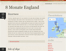 Tablet Screenshot of 8monate-england.auslandsblog.de