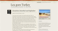 Desktop Screenshot of leagoesturkey.auslandsblog.de