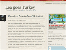 Tablet Screenshot of leagoesturkey.auslandsblog.de