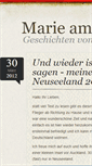 Mobile Screenshot of marienz.auslandsblog.de