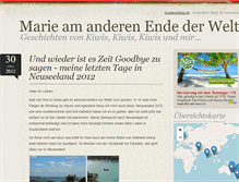 Tablet Screenshot of marienz.auslandsblog.de