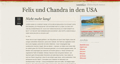 Desktop Screenshot of felix-und-chandra-in-den-usa.auslandsblog.de