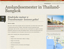 Tablet Screenshot of anjainthailand.auslandsblog.de