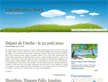Tablet Screenshot of moritz-kanada-francais.auslandsblog.de