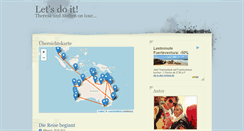 Desktop Screenshot of letsdoit.auslandsblog.de